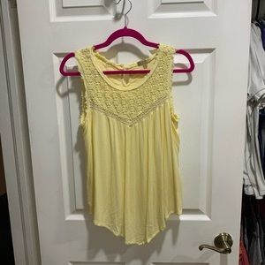 Yellow tank top